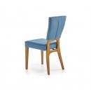 Стул HALMAR WENANTY морской/дуб медовый